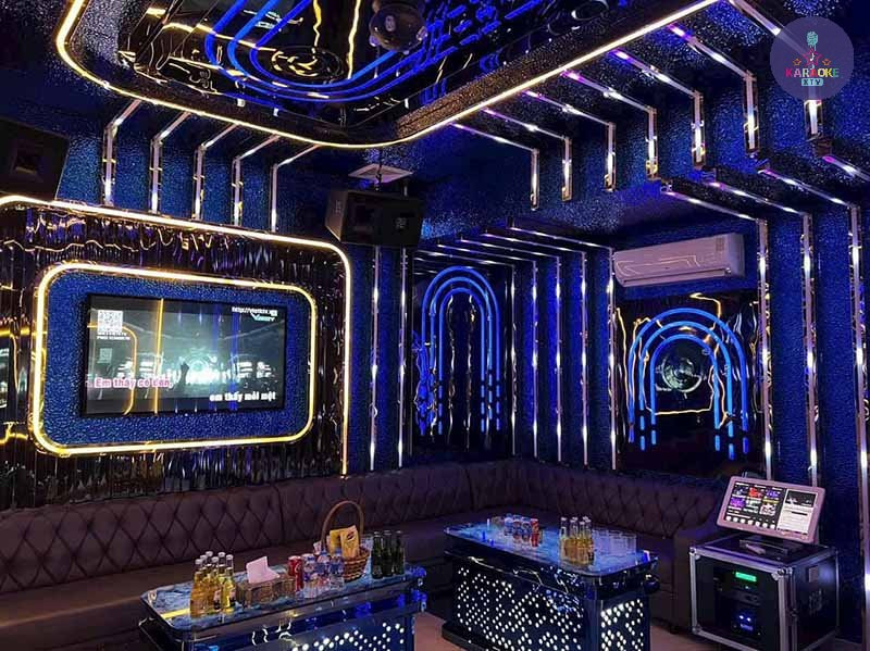 Hệ thống âm thanh hiện đại tại Karaoke Olympus, mang đến trải nghiệm âm nhạc chân thực