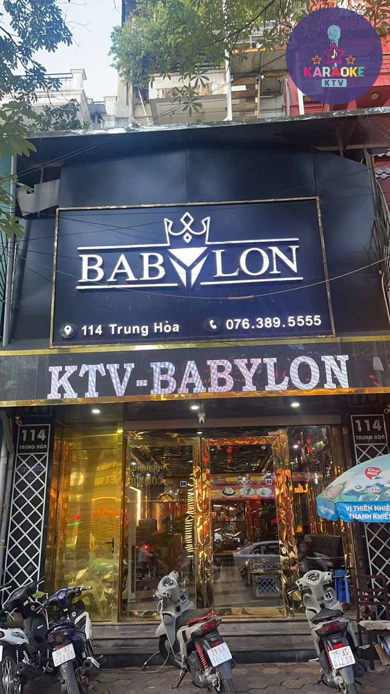 Karaoke Babylon 114 Trung Hòa tọa lạc tại 114 Trung Hòa, Cầu Giấy, Hà Nội