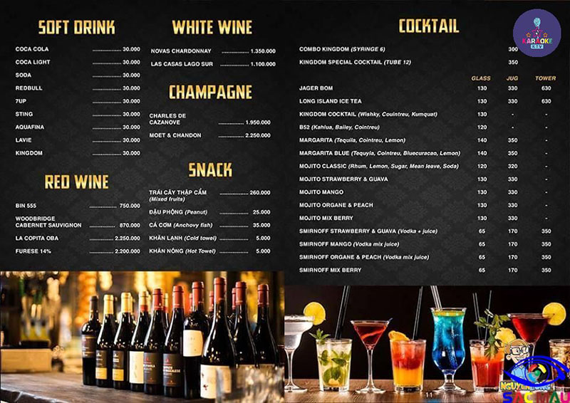 Gợi ý thực đơn karaoke/bar theo mùa từ chuyên gia