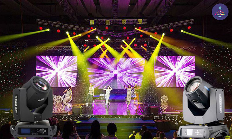 Lắp Đèn Moving Head Laser Cho Quán Karaoke