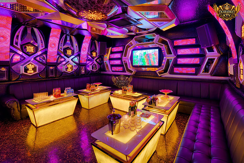 Hệ thống âm thanh ánh sáng chuẩn sân khấu mini Tại Karaoke Grand 300 Xã Đàn