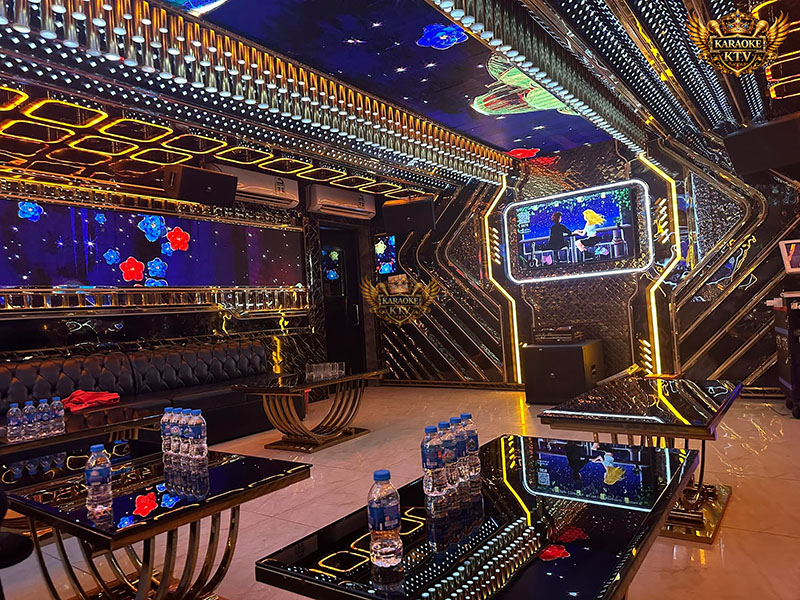 Hệ thống Âm thanh, Ánh sáng và Công nghệ Chọn bài Tại Karaoke Vpop 50 Trung Hoà