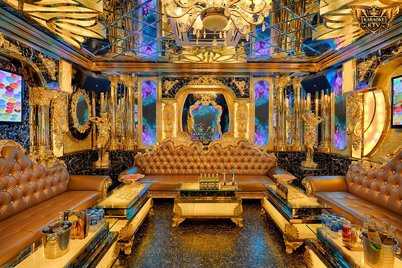 Hệ thống phòng hát Phương Liên đa dạng Tại Karaoke Grand 300 Xã Đàn