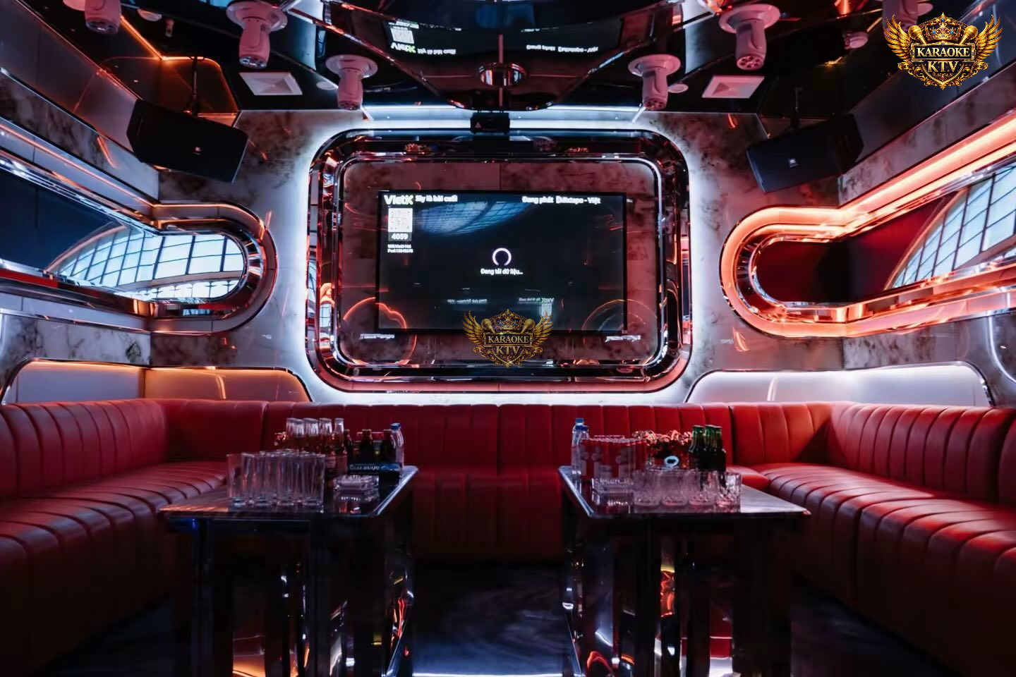 Phòng KTV VIP cao cấp Tại Karaoke Raptor 116 Bùi Thị Xuân