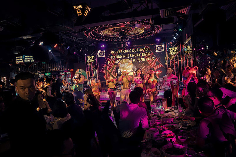 Thực đơn đa dạng tại HK Beer