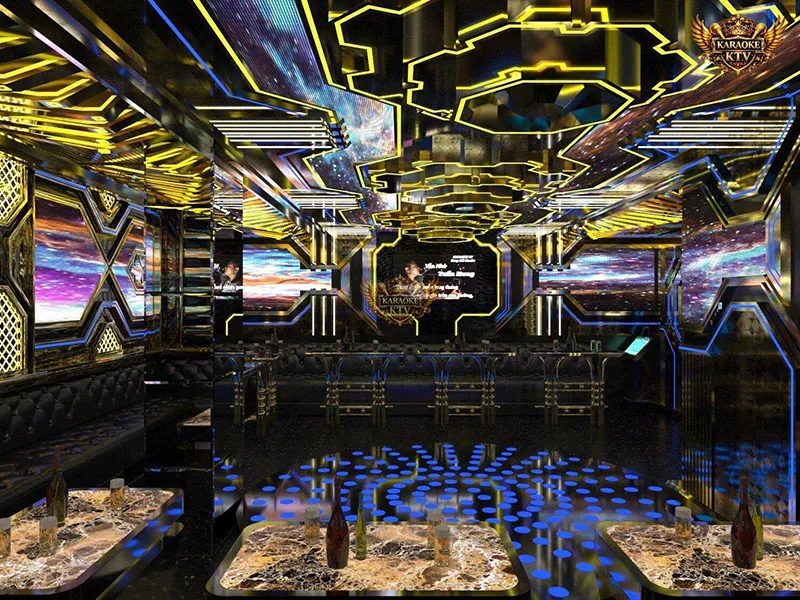 Không gian giải trí cuốn trôi mọi mệt mỏi sau ngày dài làm việc.