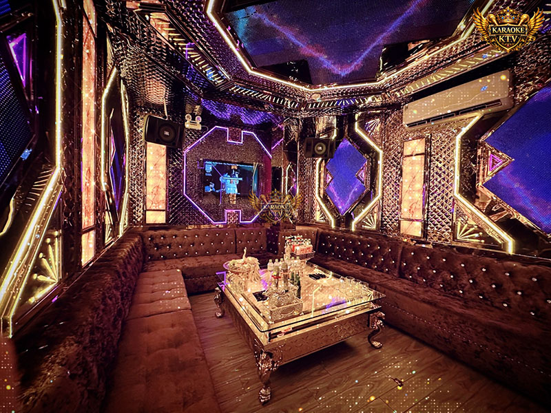 Không Gian Kiến Trúc & Dịch Vụ Phòng Hát Tại Karaoke Sunny Royal 215 Xã Đàn