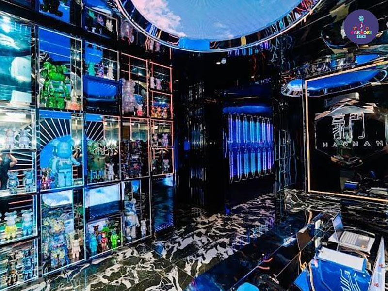 Giá phòng tại Karaoke Hao Man Party K thuộc phân khúc tầm trung nhưng chất lượng lại ngang ngửa các quán cao cấp ở Quận 1