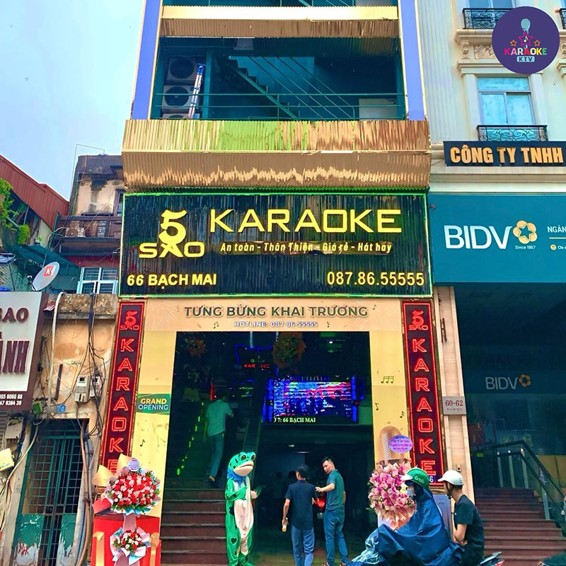 Karaoke 5 Sao 66 Bạch Mai