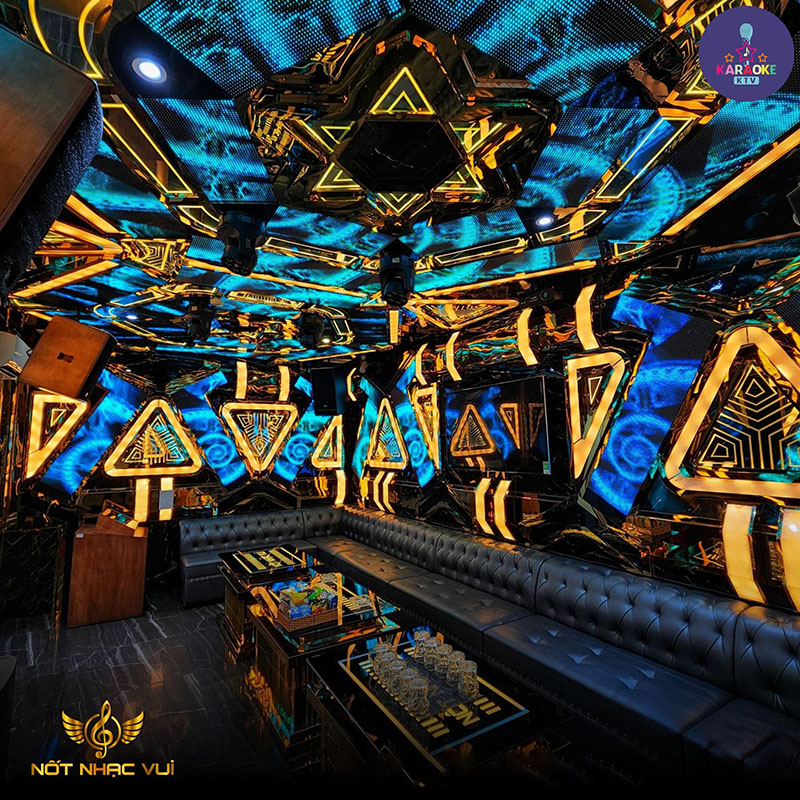 Không gian hiện đại – Phòng hát đa dạng mọi nhu cầu