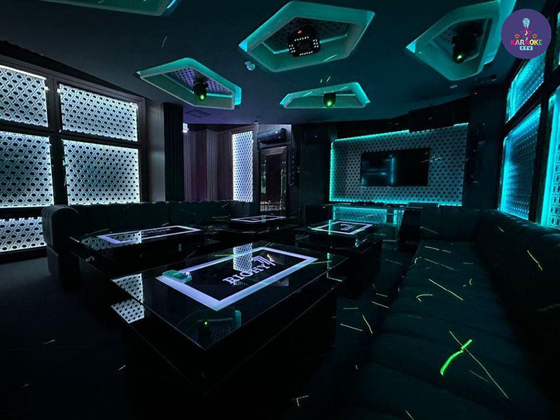 Không gian phòng hát & hệ thống âm thanh đỉnh cao tại Richy7 KTV Him Lam