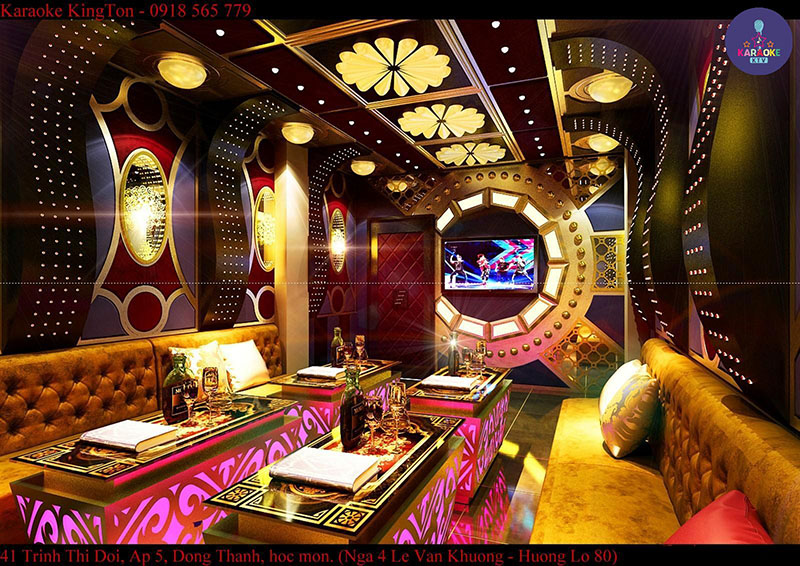 Không gian phòng hát hiện đại bậc nhất Quận 12