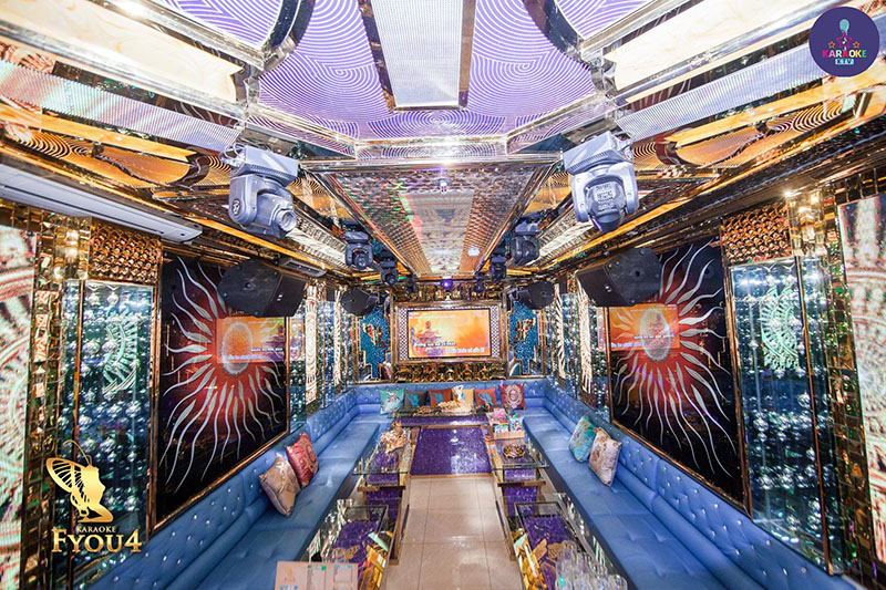 Không gian phòng hát hoàng gia – Sang trọng từ ánh nhìn đầu tiên