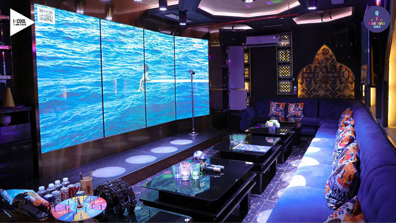 Không gian và các loại phòng hát tại Icool 693 Xô Viết Nghệ Tĩnh