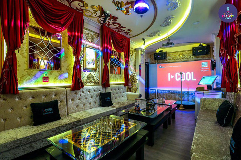 Không gian và các loại phòng hát tại Karaoke Icool 39-41 Phan Chu Trinh