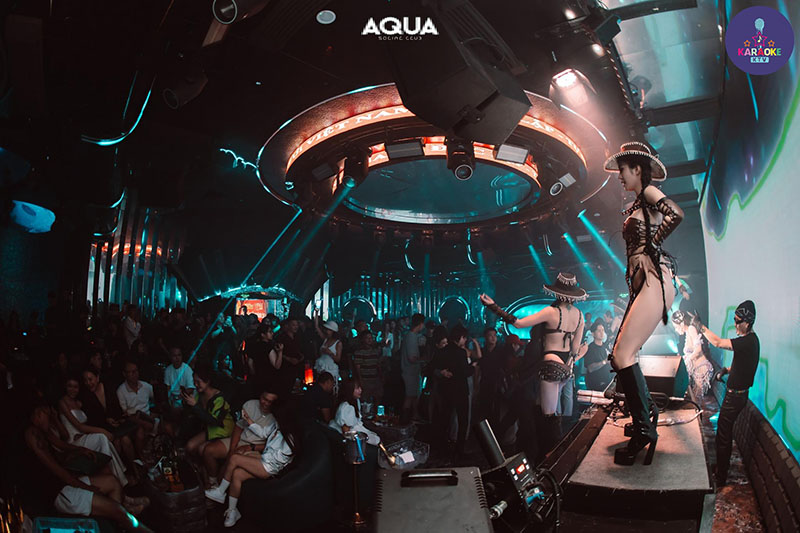 Không gian hải dương huyền ảo – Điểm nhấn độc đáo của AQUA Social Club