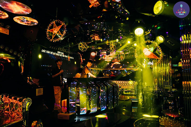 Không gian nội thất sang trọng tại Dubai Club