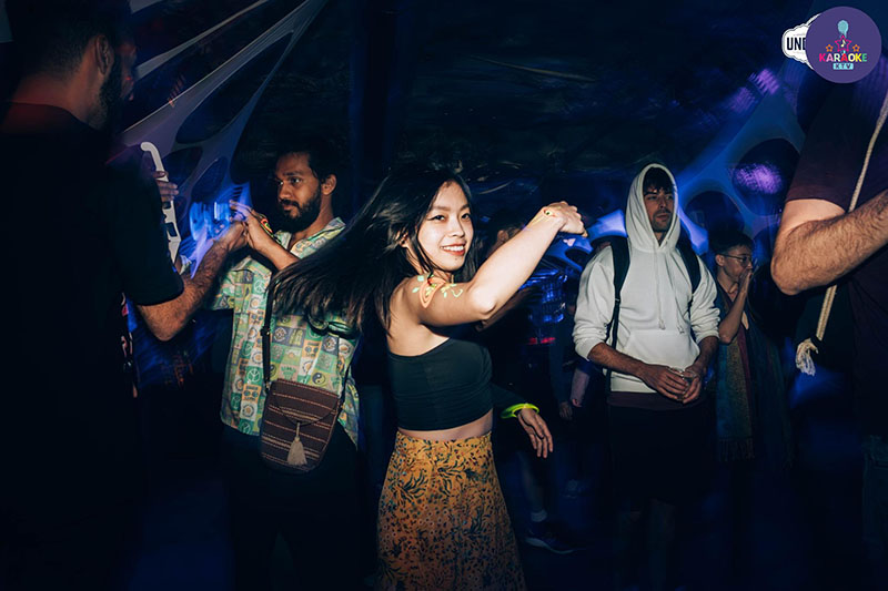 Không gian tại The Underground Night Club - 70 Xuân Diệu được đầu tư chỉn chu