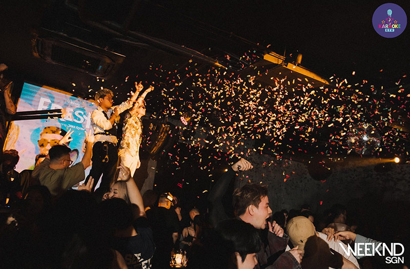 Không gian và phong cách tại Weeknd SGN