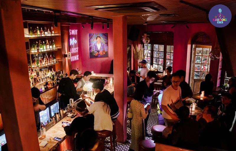 Không gian và thiết kế nội thất The Player Cocktail Bar