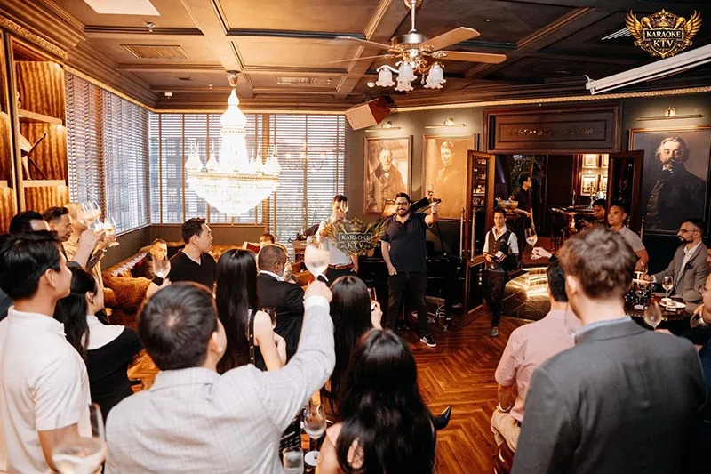 Linh hồn của không gian nằm ở những giai điệu Jazz cổ điển