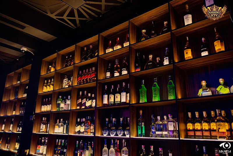 Menu tại Mantia Lounge tập trung vào đồ uống đa dạng