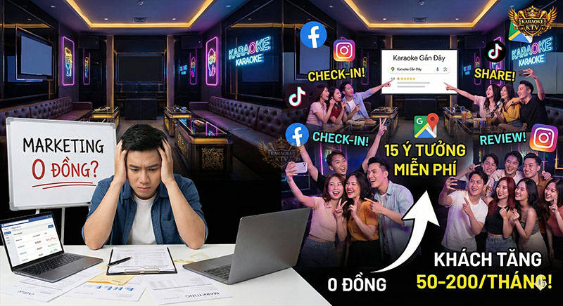 Tận dụng check-in và review thực tế là cách kéo khách nhanh chóng mà không cần chạy quảng cáo tốn kém.