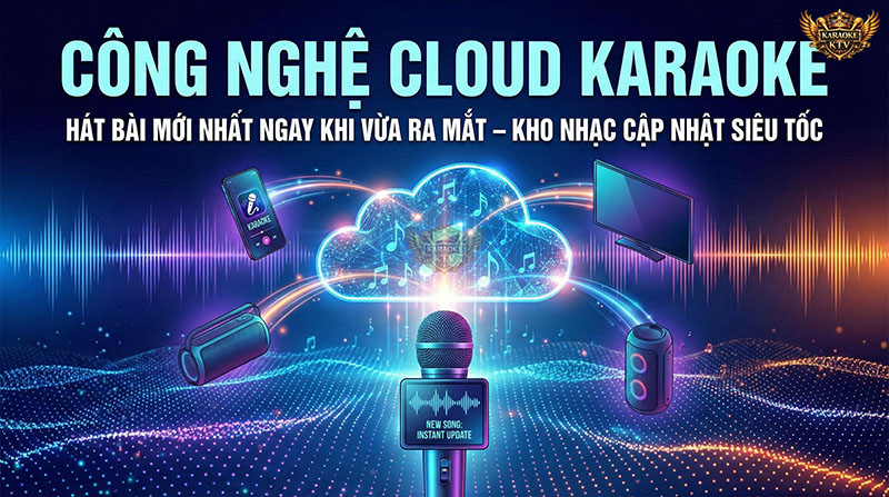 Cloud Karaoke - Giải pháp hát bài mới ngay khi vừa ra mắt