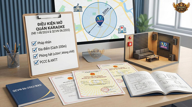 Các điều kiện vàng về địa điểm và cơ sở vật chất theo quy định mới nhất.