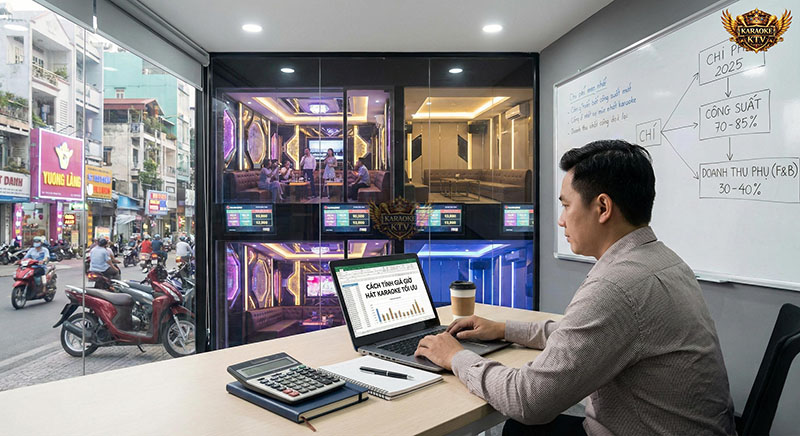 Nhiều chủ quán gặp khó khăn khi cân đối giữa giá giờ hát và chi phí vận hành thực tế.