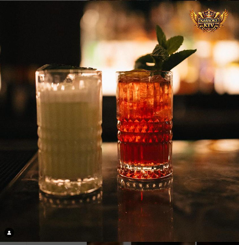 Thực đơn đồ uống tại NaBi Bar rất đa dạng