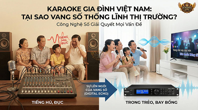 Giải quyết dứt điểm tiếng hú rít với Vang số