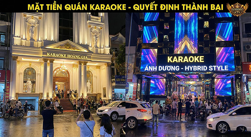 Tầm quan trọng của mặt tiền trong kinh doanh karaoke
