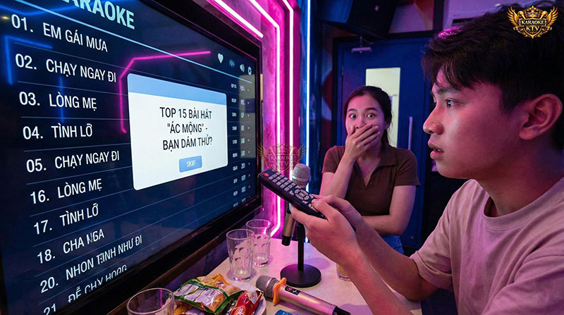 Thử thách phòng hát: Bạn có dám chọn những bài karaoke "ác mộng"?