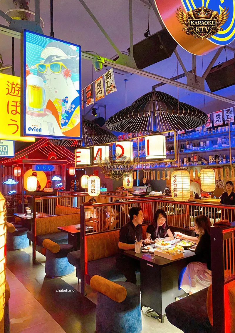 Vị trí trung tâm thủ đô lý tưởng cho những không gian giải trí về đêm.