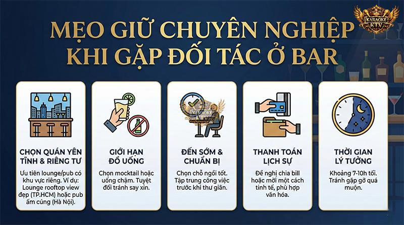 5 Bí quyết "sống còn" để giữ phong thái tại bàn tiệc rượu