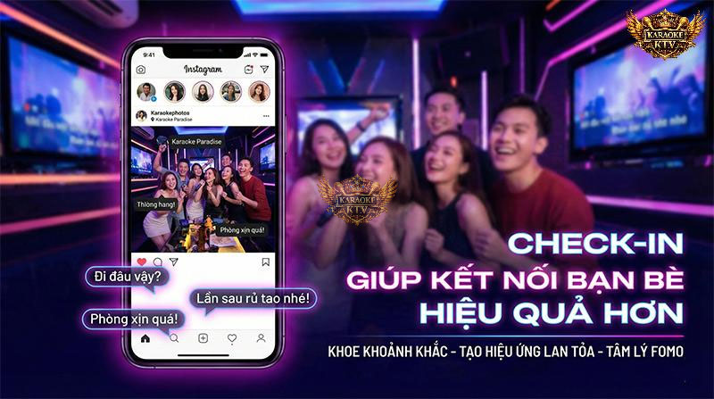 Check-in giúp “khoe” và kết nối bạn bè hiệu quả hơn