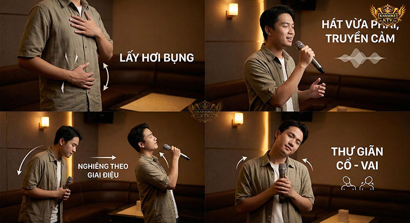 Kỹ thuật hát giúp giảm run và nghe hay hơn đáng kể