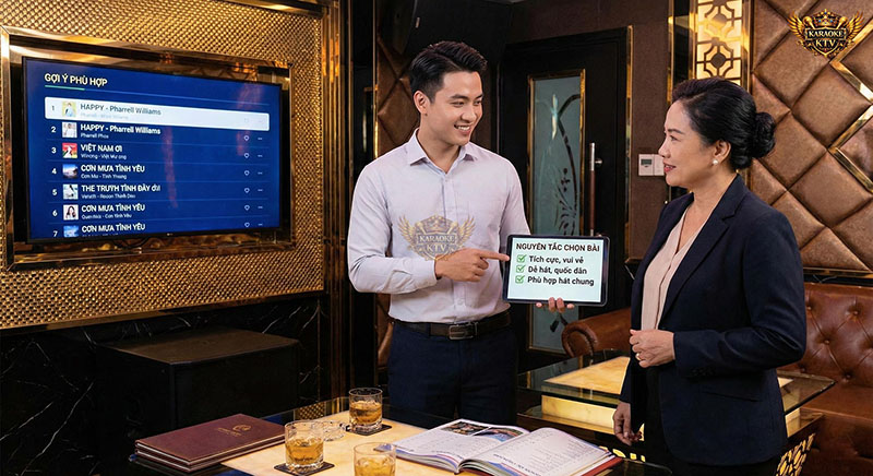 Nguyên tắc chọn bài hát karaoke tinh tế khi đi với sếp
