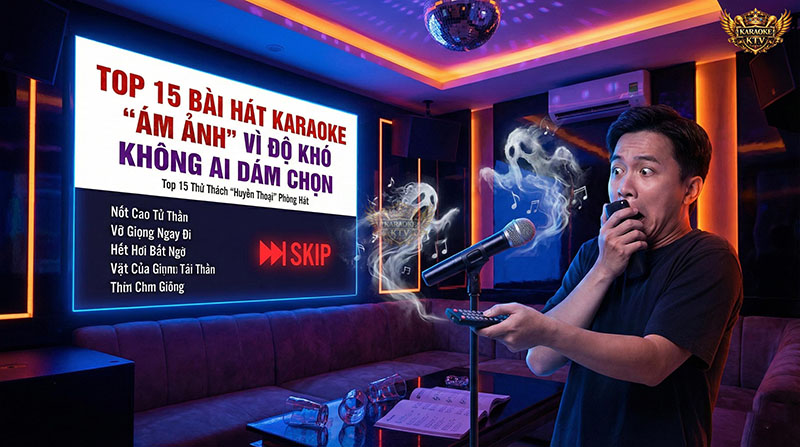 Nỗi sợ hãi khi đối mặt với những bài hát karaoke "ám ảnh"