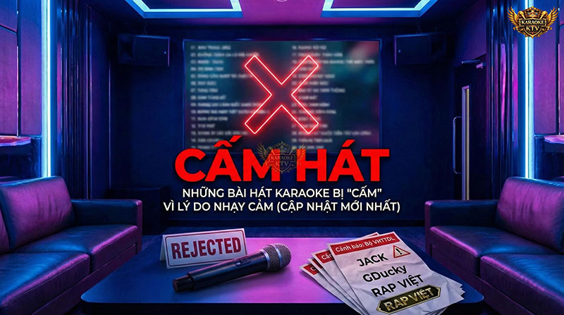 Một số ca khúc nhạc trẻ và rap đang bị hạn chế biểu diễn tại các quán karaoke do nội dung nhạy cảm