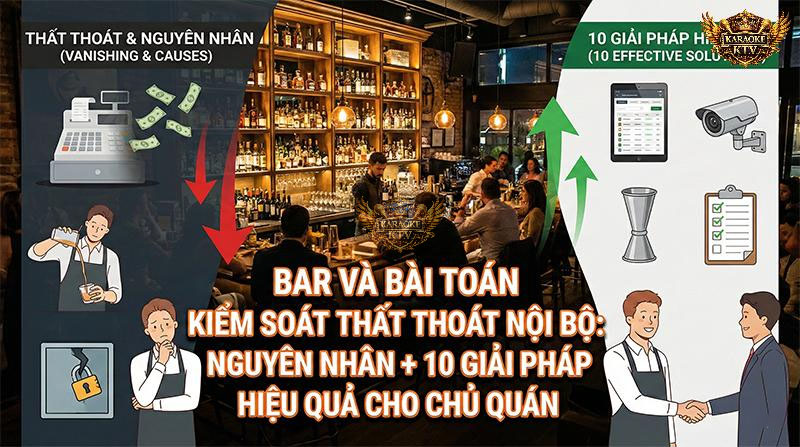 Bài Toán Kiểm Soát Thất Thoát Nội Bộ Ở Quán Bar