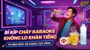 Bí kíp để bạn tự tin "cháy" hết mình ở quán karaoke mà giọng vẫn khỏe re.