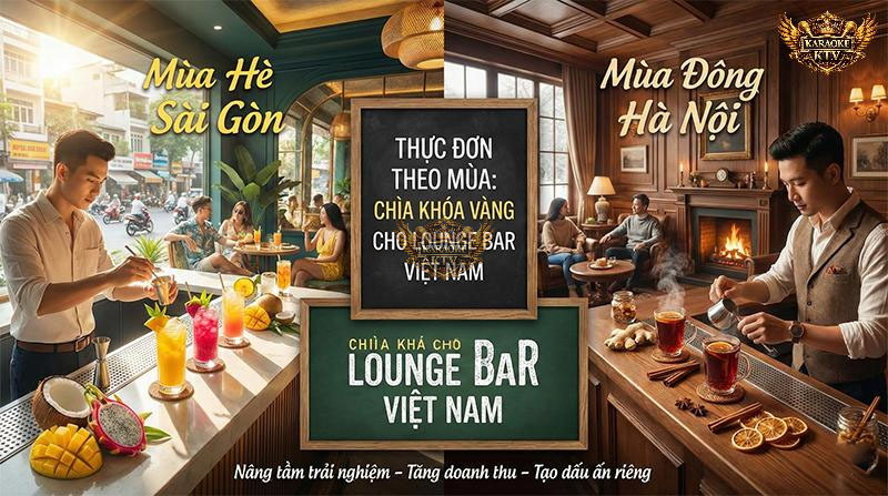 Tận dụng đặc trưng khí hậu Việt Nam: Cơ hội vàng cho các Lounge Bar