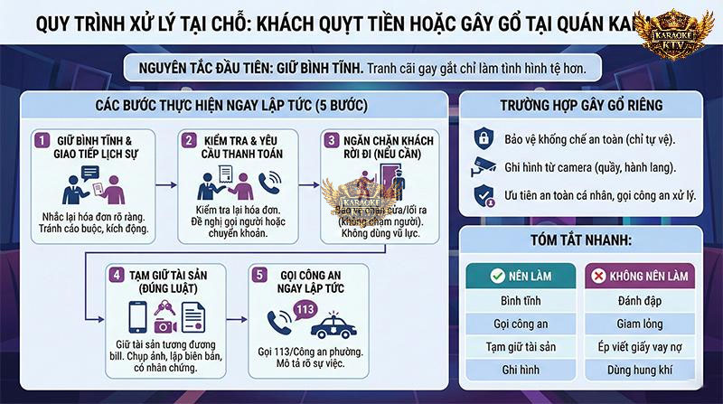 Quy trình 5 bước chuẩn giúp đảm bảo an toàn cho nhân viên và ngăn chặn thất thoát tài sản hiệu quả