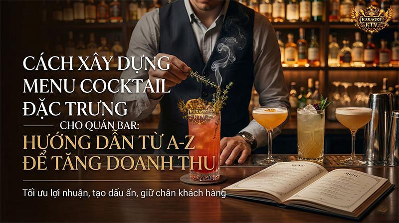 Menu không chỉ là danh sách đồ uống, nó là vũ khí cạnh tranh mạnh nhất của quán Bar. Khám phá ngay quy trình 7 bước chuẩn hóa.