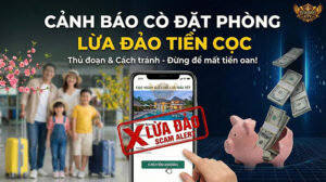 Cảnh báo nạn "cò" đặt phòng lừa đảo tiền cọc dịp Tết