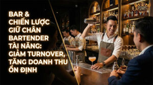 Chiến lược giữ chân bartender tài năng và tăng doanh thu cho quán bar