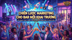 Chiến lược marketing toàn diện cho Bar mới khai trương