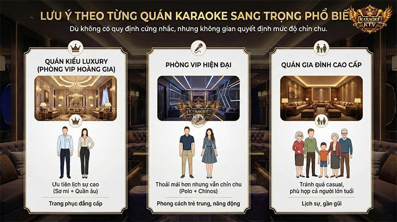 Chọn Dress Code Chuẩn Xác Theo Từng Không Gian Karaoke